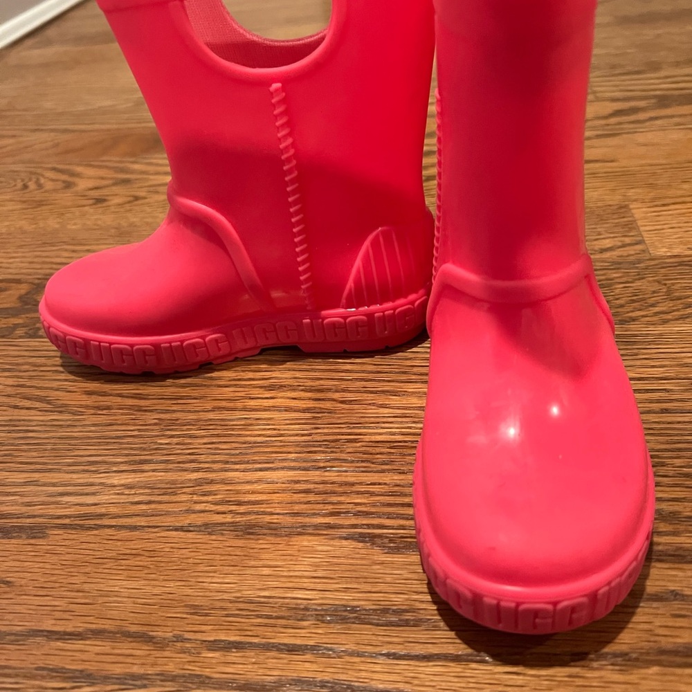 Kids Pink Rain Boots